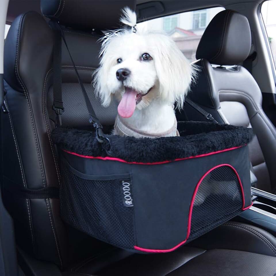 dog car booster seat with harness