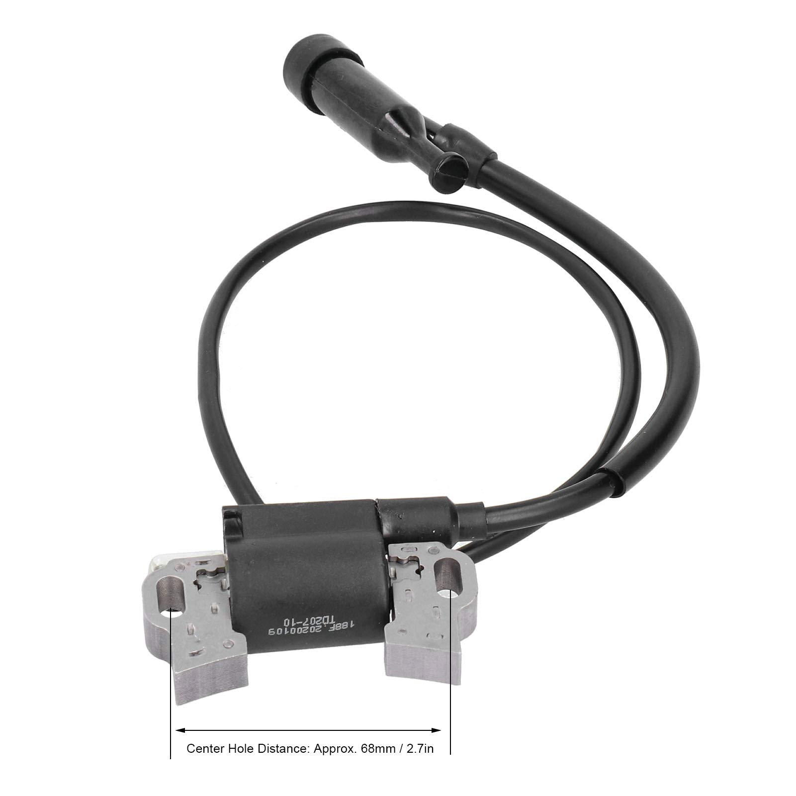 Qcwwy Bobine d'allumage de générateur, pièce de bobine d'allumage de générateur d'essence accessoire d'assemblage de module de bobine d'allumage de moteur pour 188F/190F/GX390/GX420 5/6,5/8KW