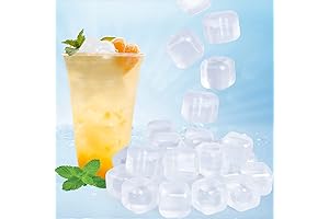 80-Piece Transparent Non-Diluting Ice Cubes