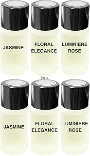 Car Air Freshener Refill Liquid Set of 6 x 10 ML - Smart Car Air Freshener Refill - Car Fragrance Refill - Car Diffuser Refill (Romantic Scent Experience)