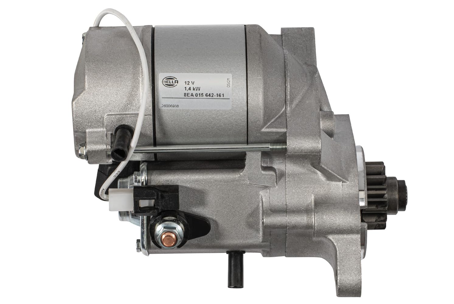 HELLA Starter 12V Clockwise Rotation 13 Teeth Fits KUBOTA 8EA 015 642-161