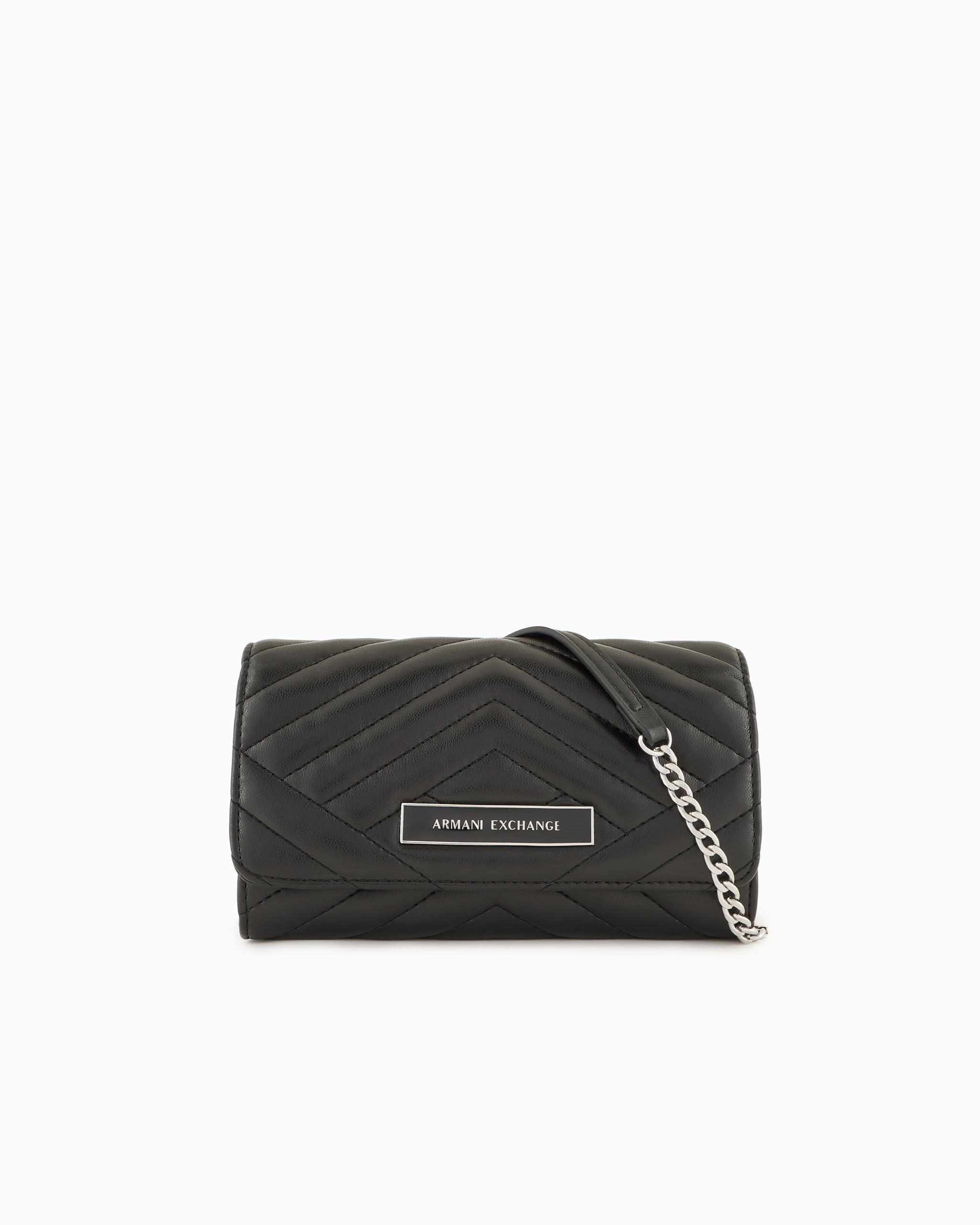 Armani Exchange Mujer Negro Cadena Para Cartera Con Logotipo En Relieve, Talla Única