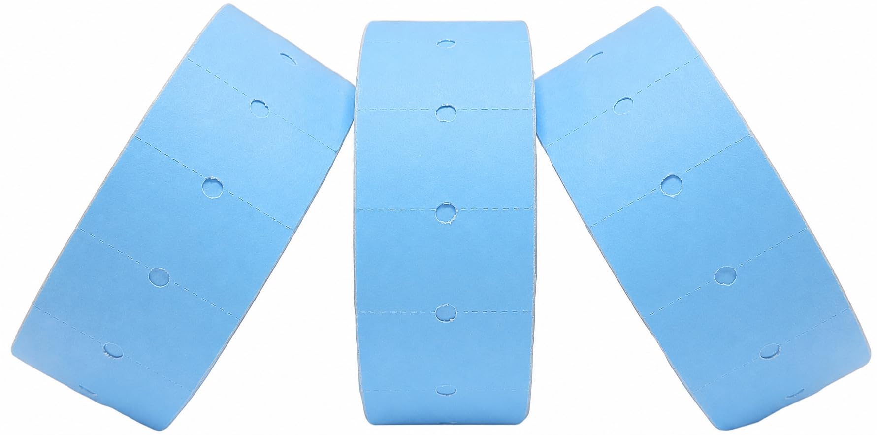 JIO CT1 21 x12 mm Price Gun Label Blue Stickers Tags, Compatible with Avery, sato, Puma, Lynx, motex & Many More Price Gun Refill for Retail Shop and Tagging 30-Roll