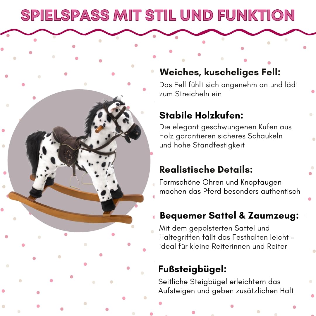 CHIC 2000 Bayer Carlotta Rocking Musical Pony