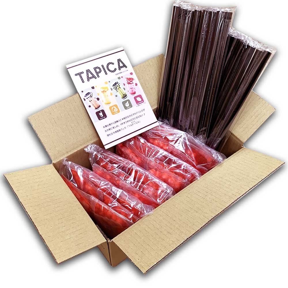 Amazon | タピオカ冷凍個食パック TAPICA【いちごミルクonly