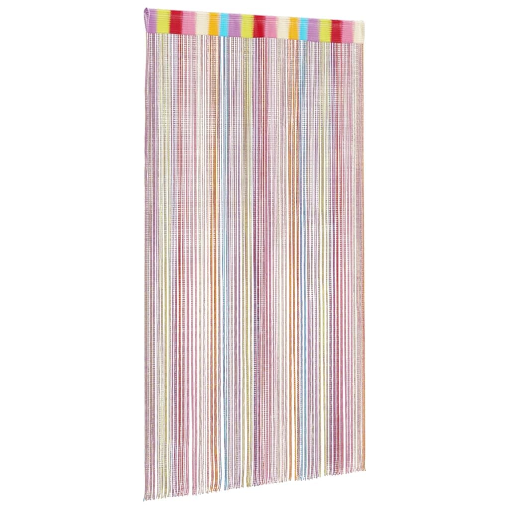 Generico Tende a Filo 2 pz Multicolore 100x250 cm,Multicolore,0.56kg,4102037