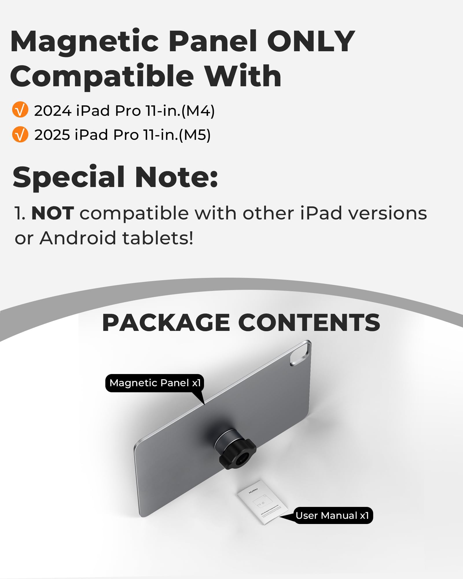 Amazon.co.jp: KU XIU X39 Max磁気パネル(iPad Pro 11インチ-M4 (2024