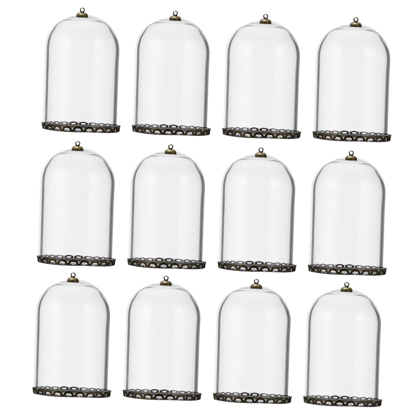 Mini fioles en verre haute transparence pour haute joaillerie et artisanat