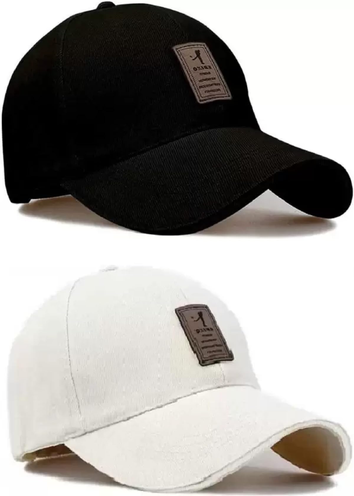 BLUCAPSAdjustable Unisex Cap for Men and Women Freesize Baseball Caps (Pack of 2)