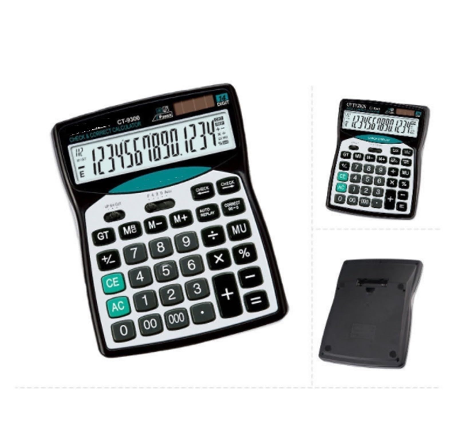 Calculadora Calculadora Solar con Pantalla De 14 Dígitos, Ideal For Uso En Oficinas Y Aulas Escritorio Oficina