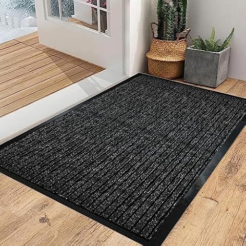 Renoazul Non Skid Washable Rubber Backing Mat Cover