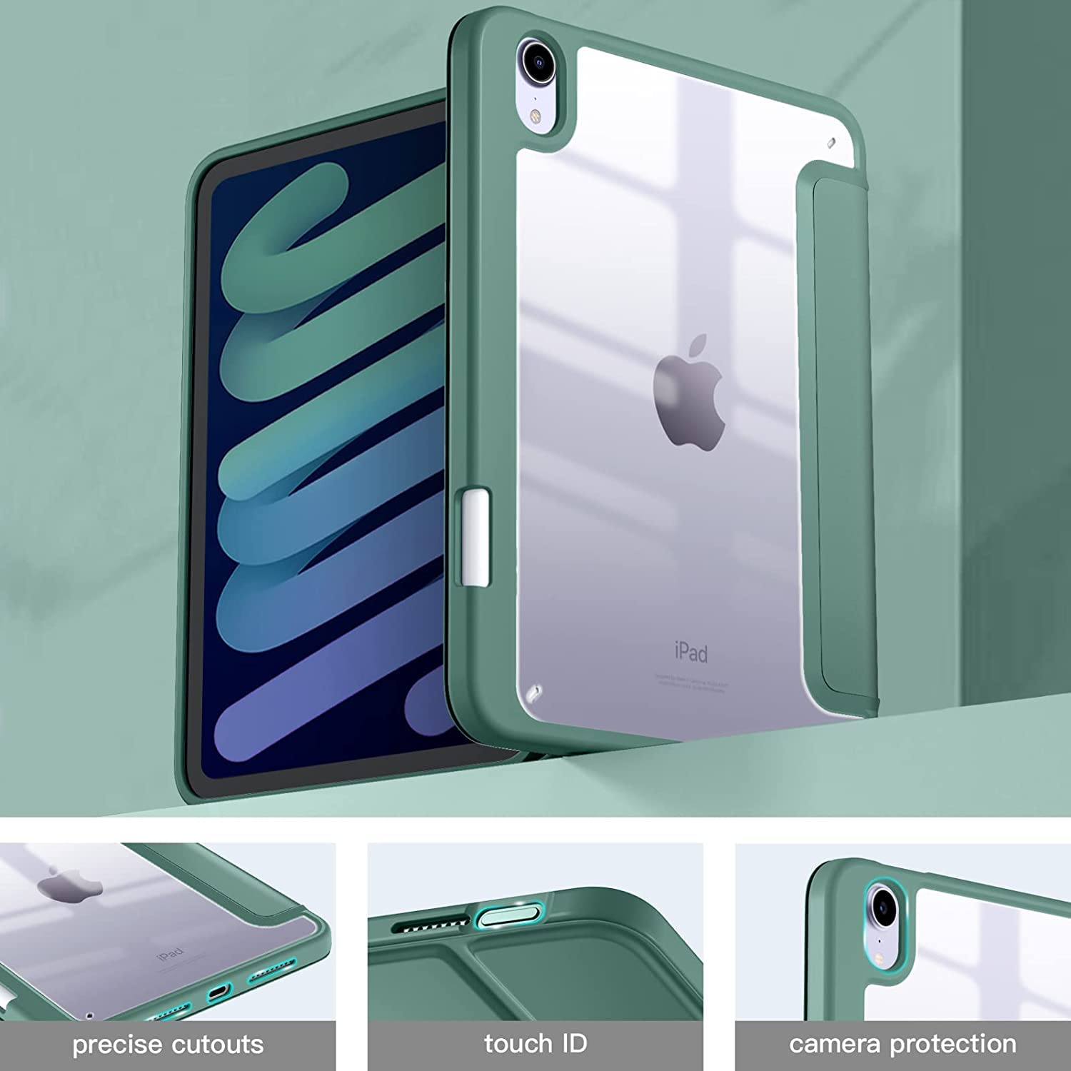 Amazon.in: Buy Hybrid Slim Case for iPad mini 7 (A17 Pro, 7th