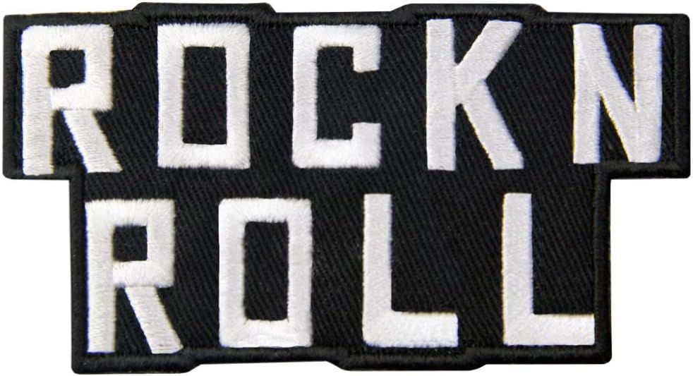 ZEGIN Rock and Roll Heavy Metal Punch Embroidered Patch Iron On Sew On Patch