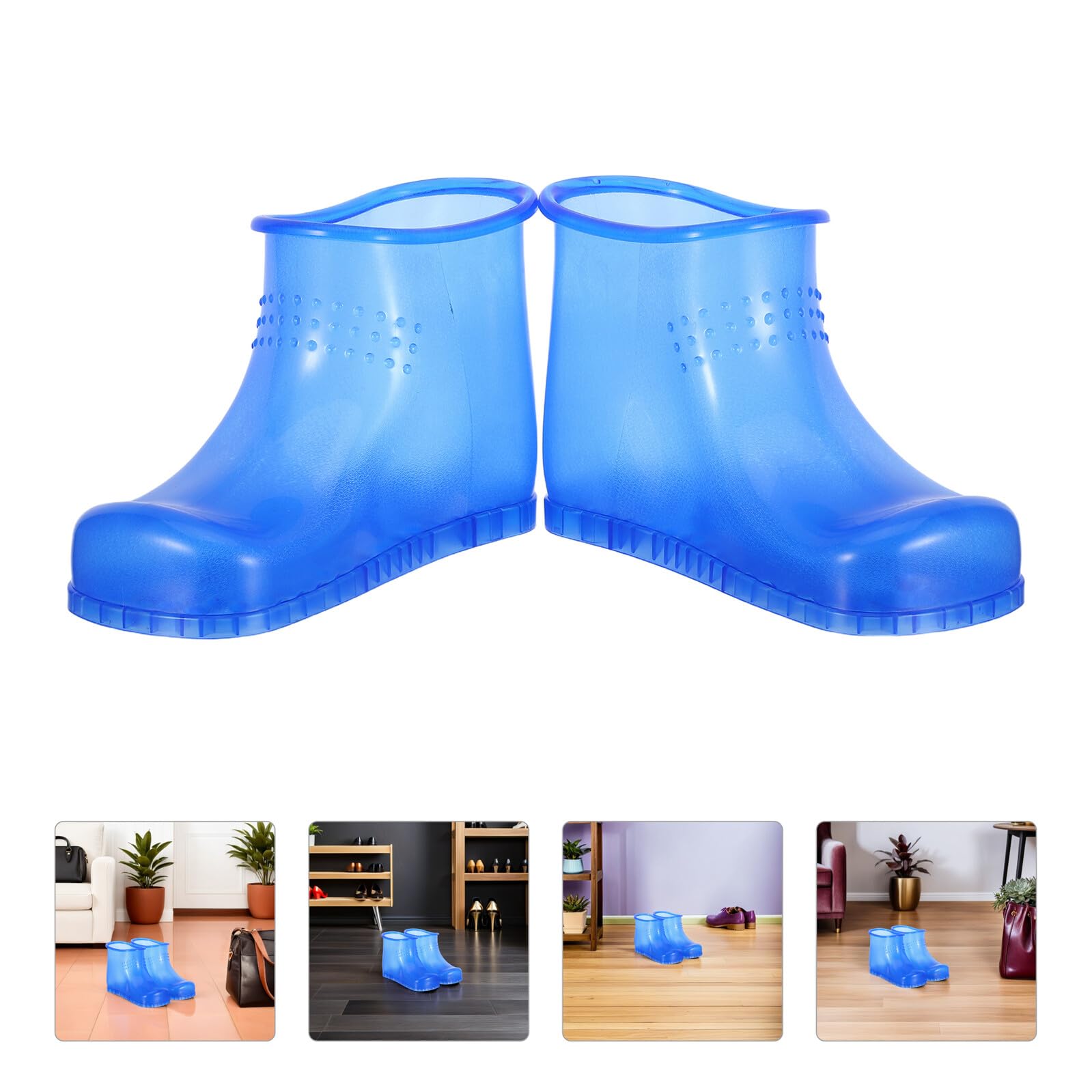 BESTYASH Fußbadewanne aus Kunststoff Fußbadestiefel für Spa und Massagemomente Fußwaschbecken für Entspannung zu Hause Fußbad für Senioren Fußbadewanne
