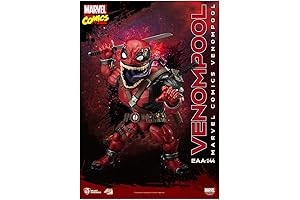 Beast Kingdom Marvel Comics: Venompool EAA-144 Egg Attack Action Figure, Multicolor