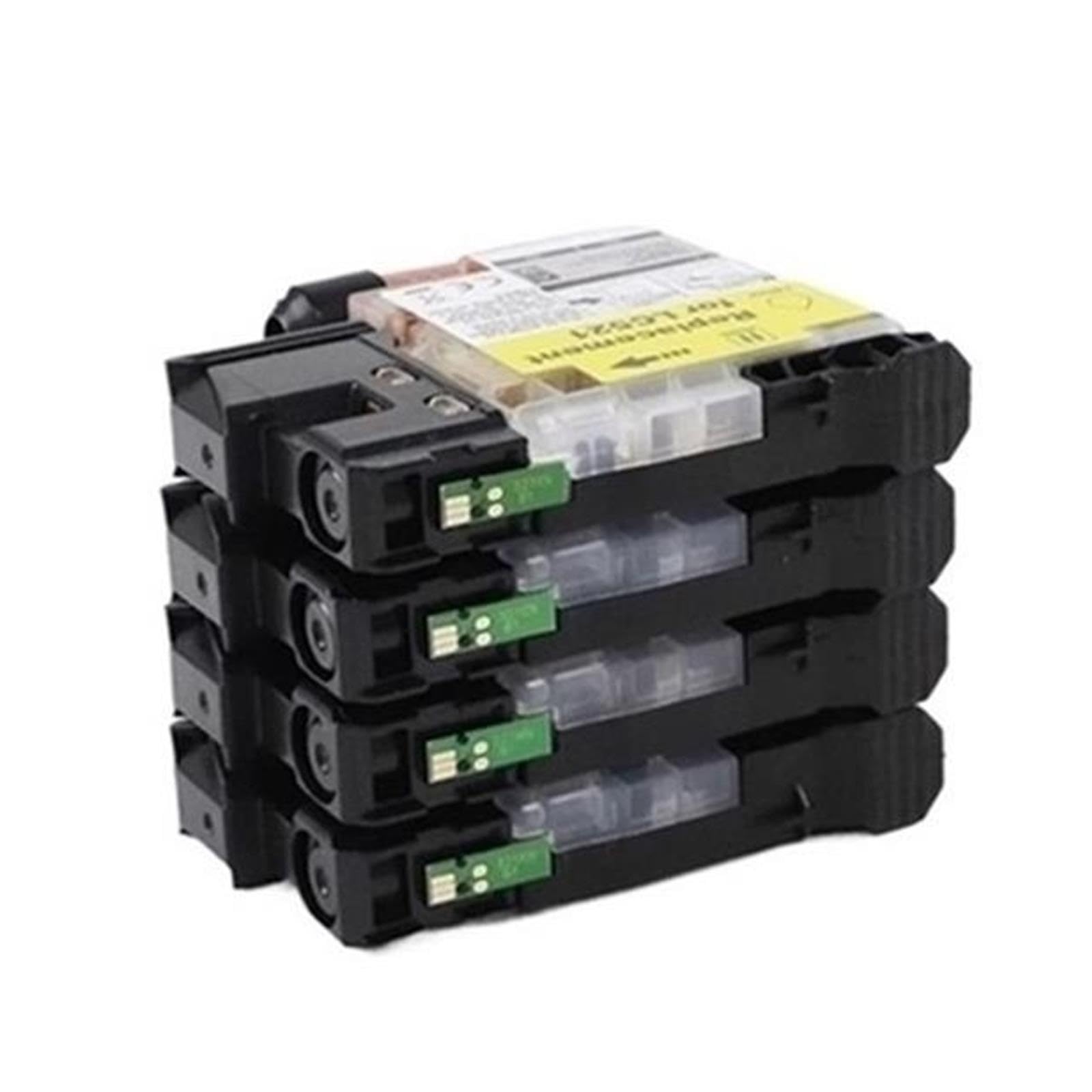 Cartucce LC521 con chip, compatibile con Brother