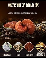 Vista 2 de Ganoderma Lucidum/Lingzhi hongo/aceite de extracto de esporas de Reishi 110 cápsulas blandas
