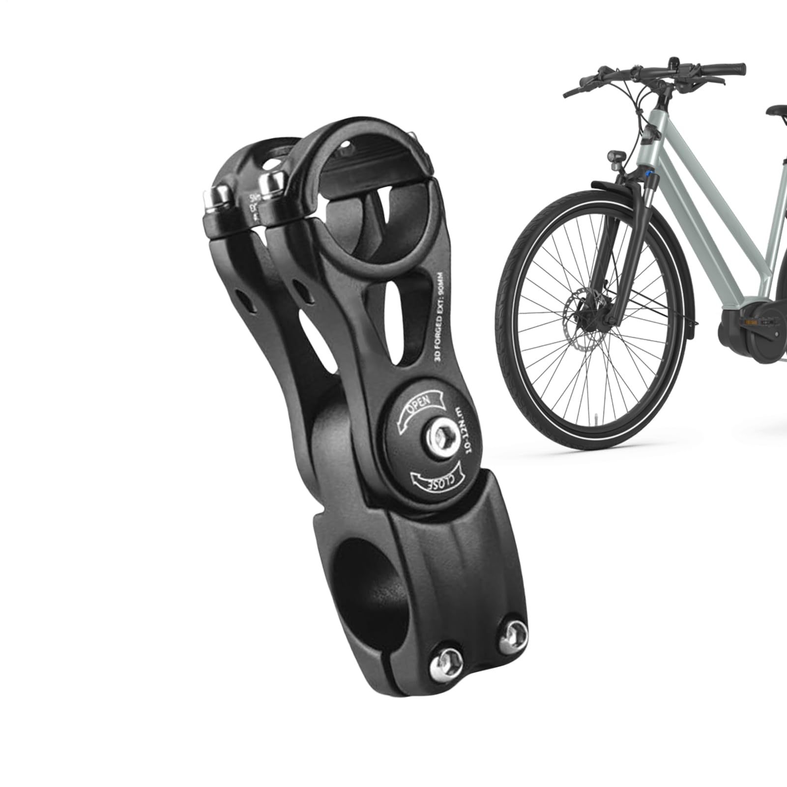 Extension de guidon vtt stable avec ajustement sécurisé - 8