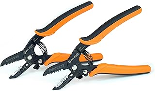 Paladin Tools 20-30 and 10-24 AWG Wire Stripper and Wire Cutter Bundle - Professional Grade, Heavy Duty Wire Stripping Tool
