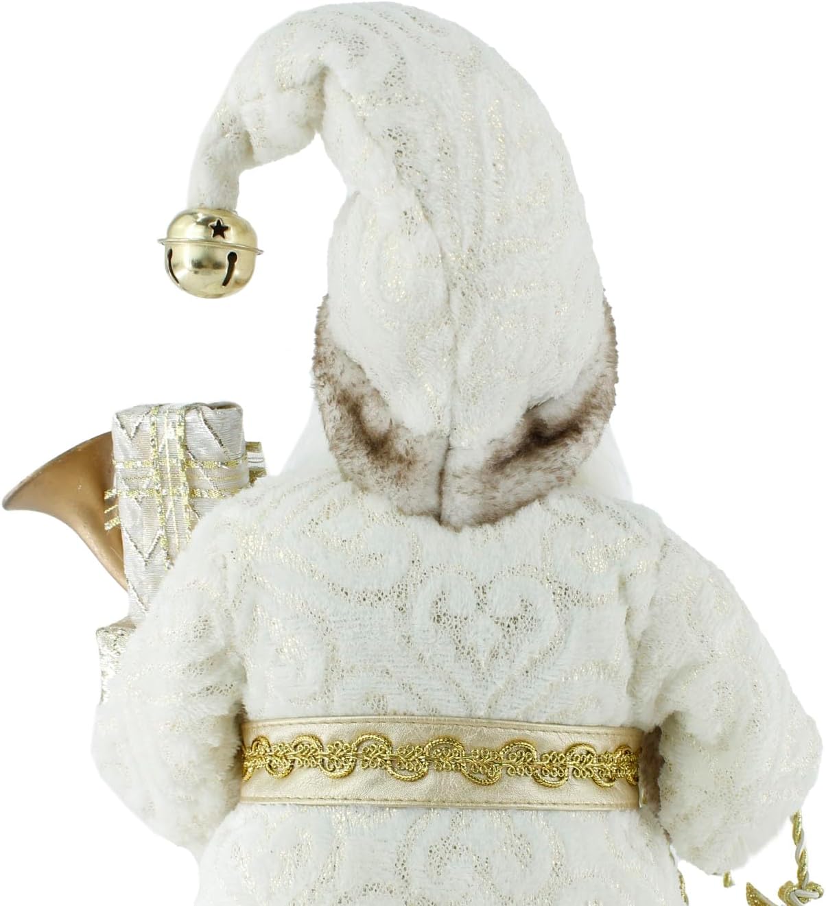 Windy Hill Collection 16" Golden Brown Sugar Black Santa Claus Ethnic Figurine 164013E