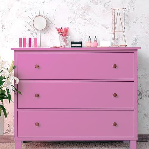 Miniatura 3 de Papel tapiz rosa de 118 x 15.7 pulgadas, color sólido, para despegar y pegar, papel adhesivo rosa para armarios, autoadhesivo, extraíble, dormitorio