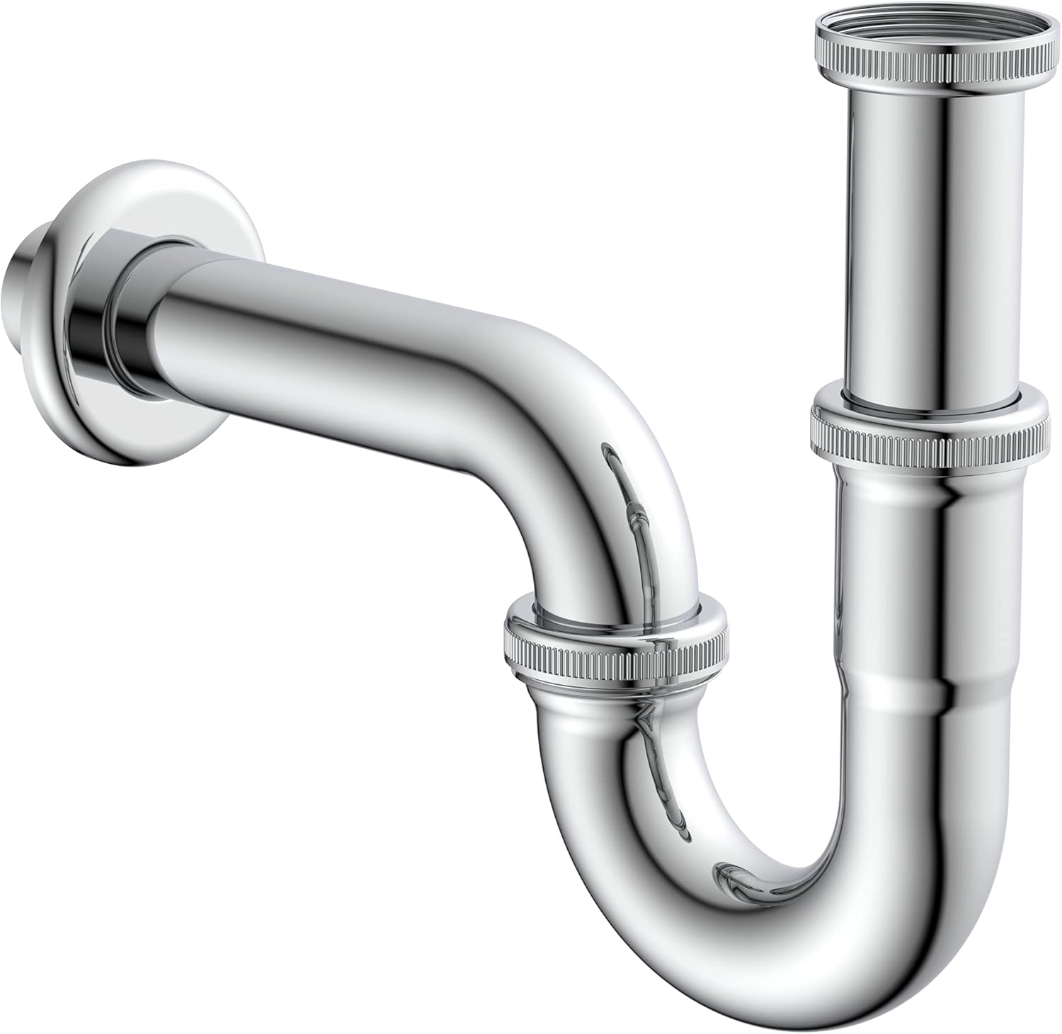 KIRCHHOFF Bidet Siphon - Universal Ablaufgarnitur Mit Tauchrohr