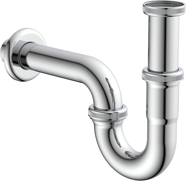 KIRCHHOFF 1 zestaw z 6 elementami. Syfon rurowy syfon odpływowy zlewozmywak i umywalka pułapka spustowa rura spustowa 98801110