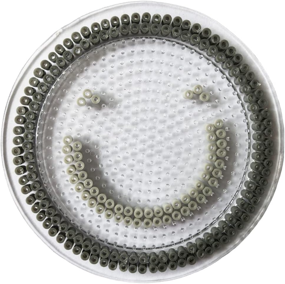 2 Bag/20000pcs 2.6MM Mini Iron Beads Grey and Light Grey Kids Education DIY Handmade Crafts 3D Designs Fuse Beads