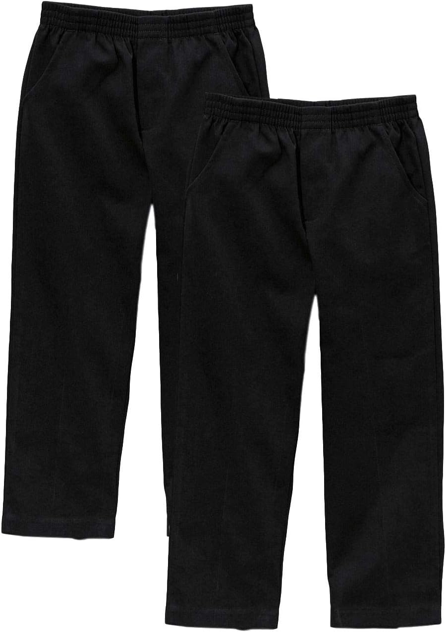 unik Boy's Uniform All Elastic Waist Pull-on Pants BU03