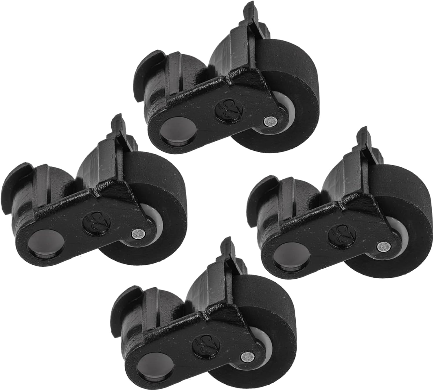 4pcs Cassette Deck Pinch Roller 10mm Wheel with Frame