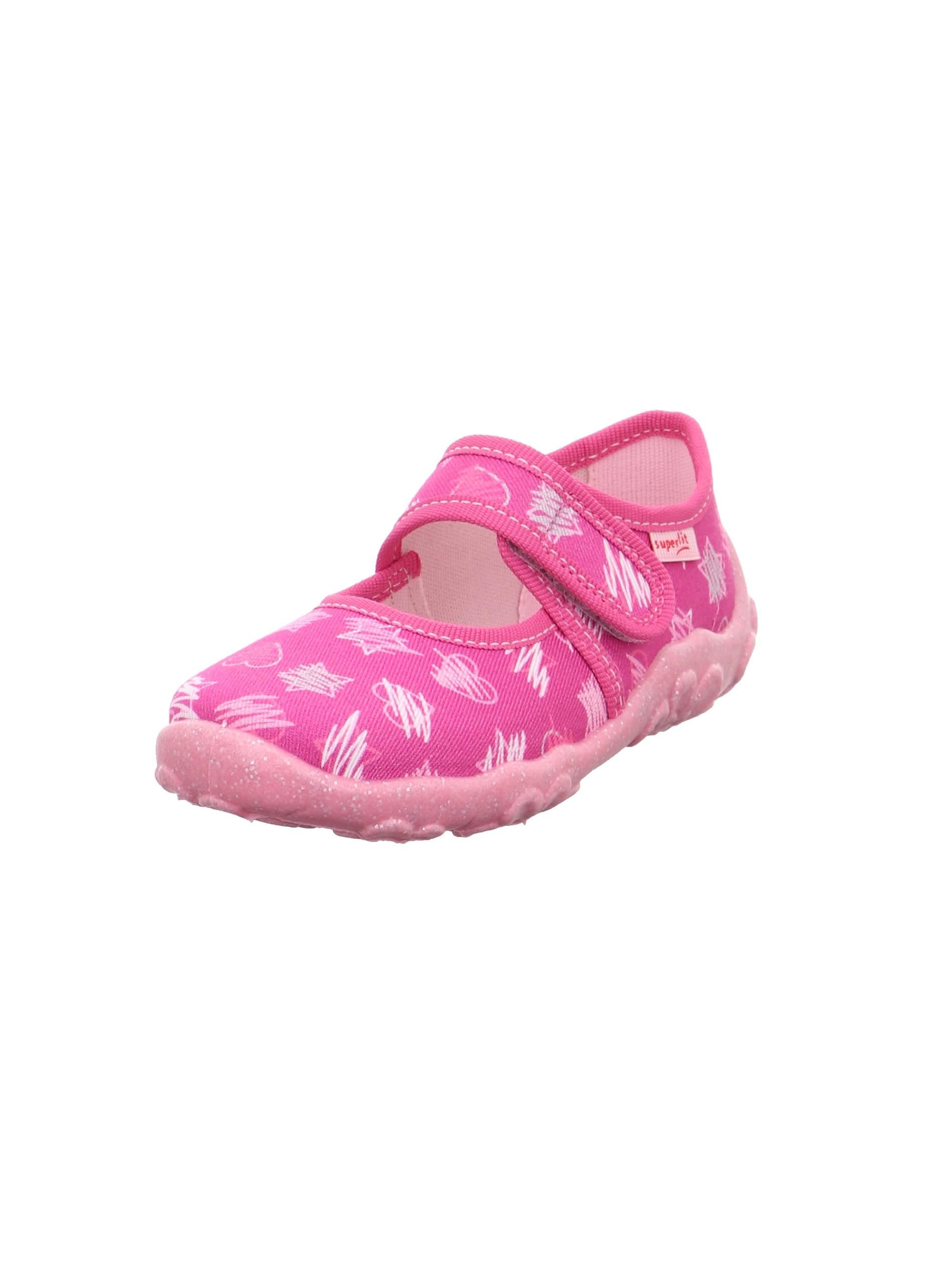 Superfit Girls Bonny Slippers, Pink 5510, 5 UK
