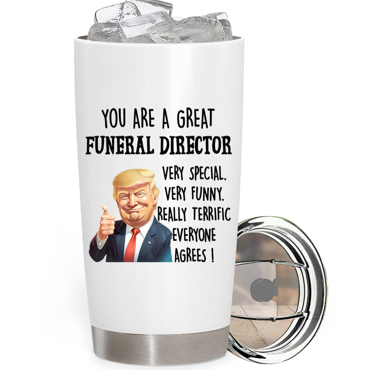 20 Oz Tumbler Gift For Funeral Director - Funeral Director birthday gift, Funeral Director gift for coworker, Colleague - Funeral Director graduation gift, appreciation