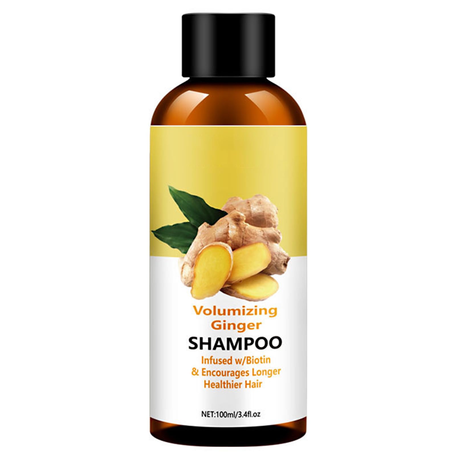 Ginger Shampoo, Anti-Itch Anti Dandruff Shampoo Scalp Care, Moisturizing Soothing - For Clean Scalp And Shiny Hair For Itchy Dry Scalp Relief, Reduce Hair Loss