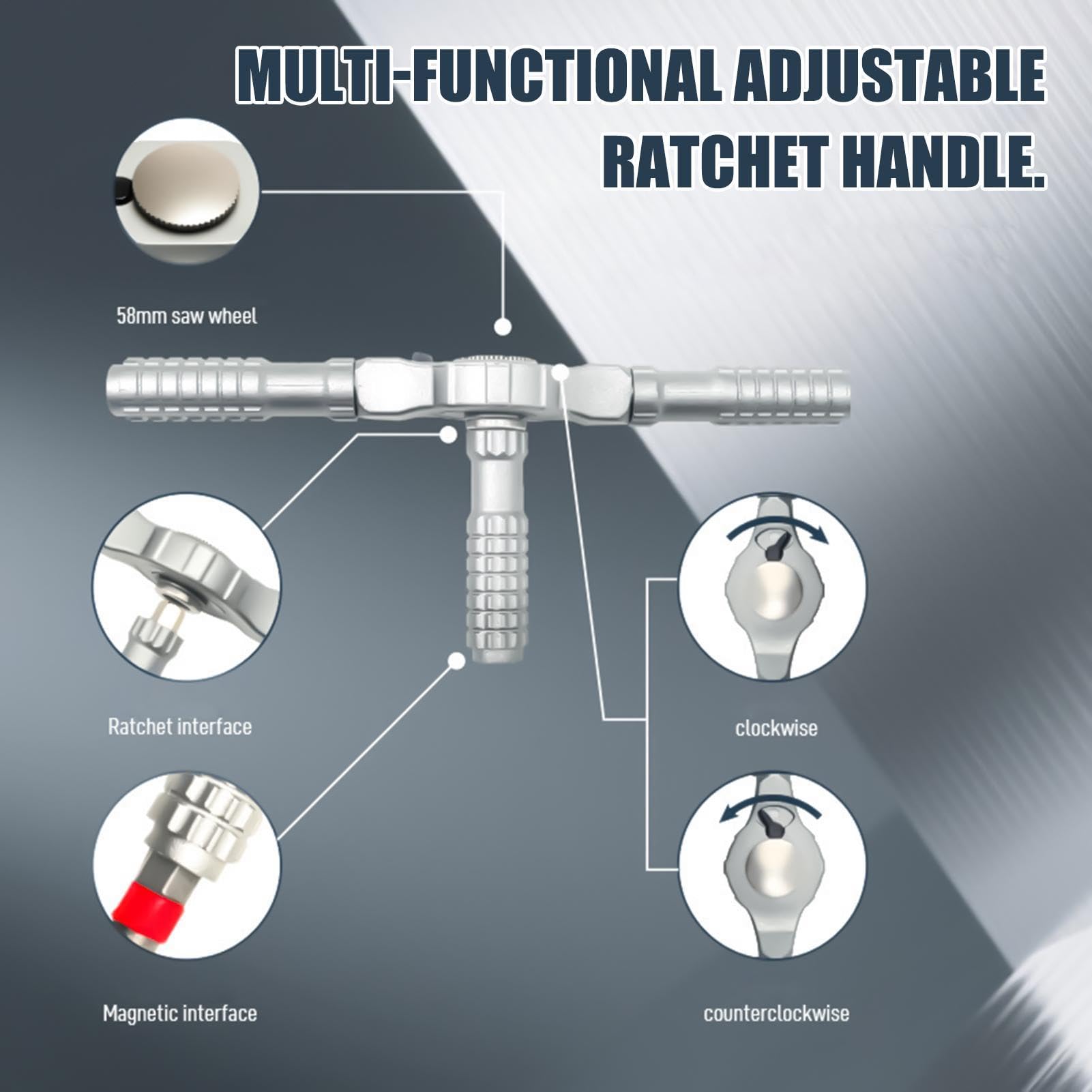 Set di Cacciaviti Magnetici a Cricchetto Kit Utensili T-Maniglia 66-in-1 | Kit di Cacciaviti di Precisione Per Officina Domestica Elettronica Computer Orologio Auto Elettricista