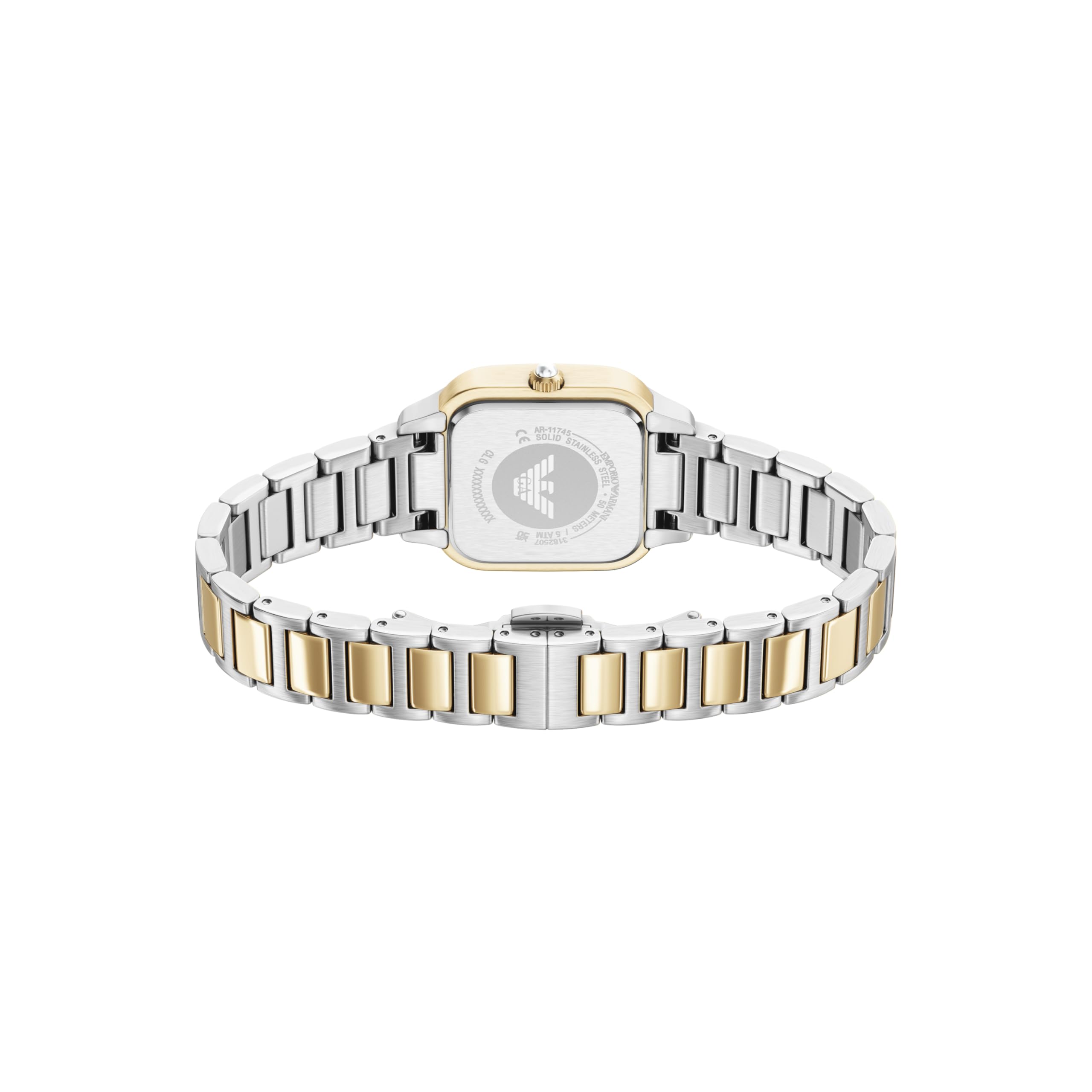 Emporio Armani Damen 35MM Goldfarbene Edelstahl Uhr, AR11745