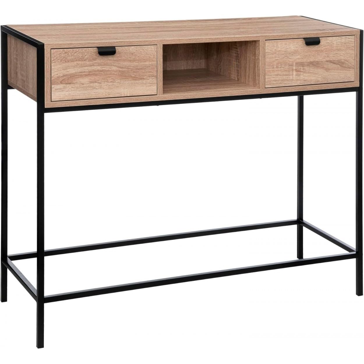 Hogar y Mas Consola RECIBIDOR Venice Color Roble 100X35X80CM