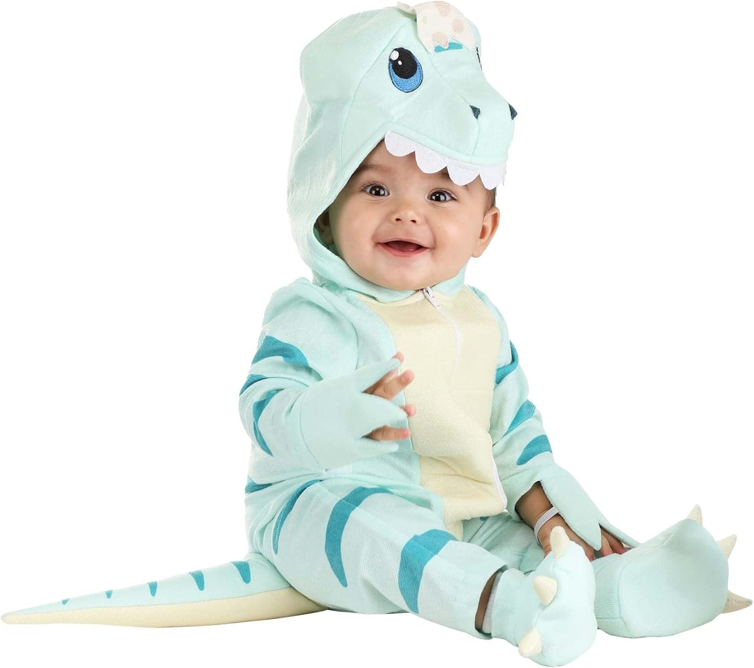 Infant Hatching Dinosaur Costume for Babies - Dino Egg Outfit - Perfect Jurassic Halloween Costume