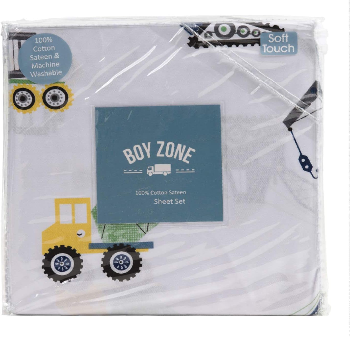 boy zone construction quilt