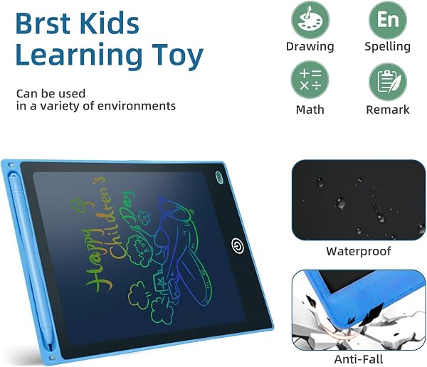 Tablette Dessin Enfant tablette enfants dessin ardoise magique,8.5 Pouces tablette magique enfant Lcd Pour Enfants Dessin - 5