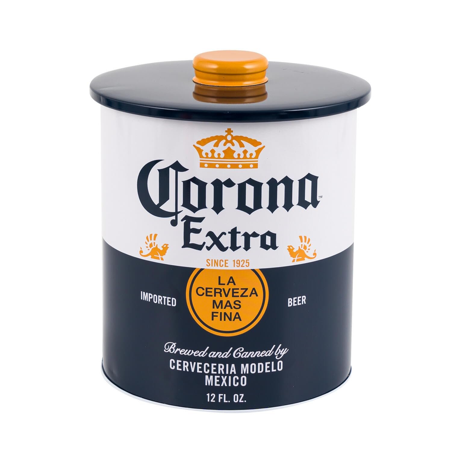 Amazon.com: Corona Metal Large Round Cylinder Canister 8.5