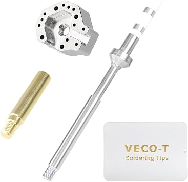 Joystick Soldering Iron Tip Set,Made of Copper with TS100900M Soldering Tip Adapter, for P4 P5 xbox Switch Controller Repair,Desoldering Tip Precision Alignment