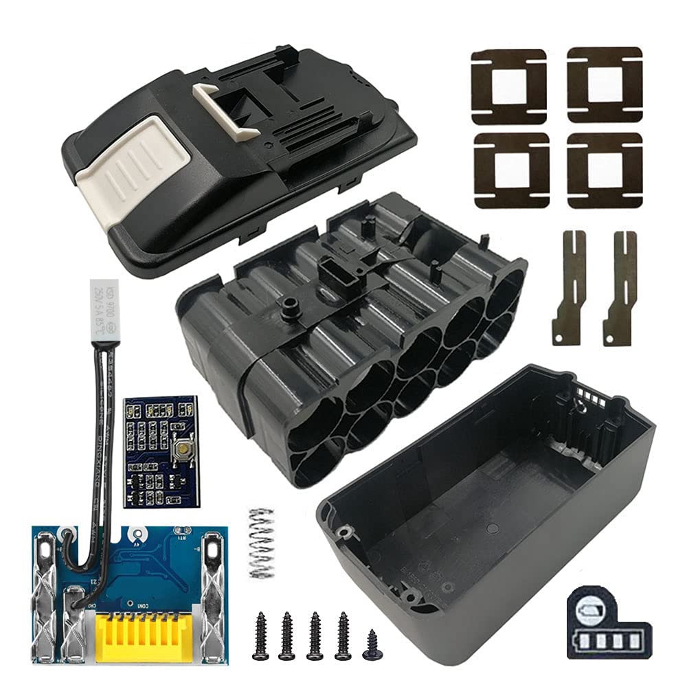 PCB de protección BL1830 en caja de batería 18V para evitar sobrecargas de celdas 7
