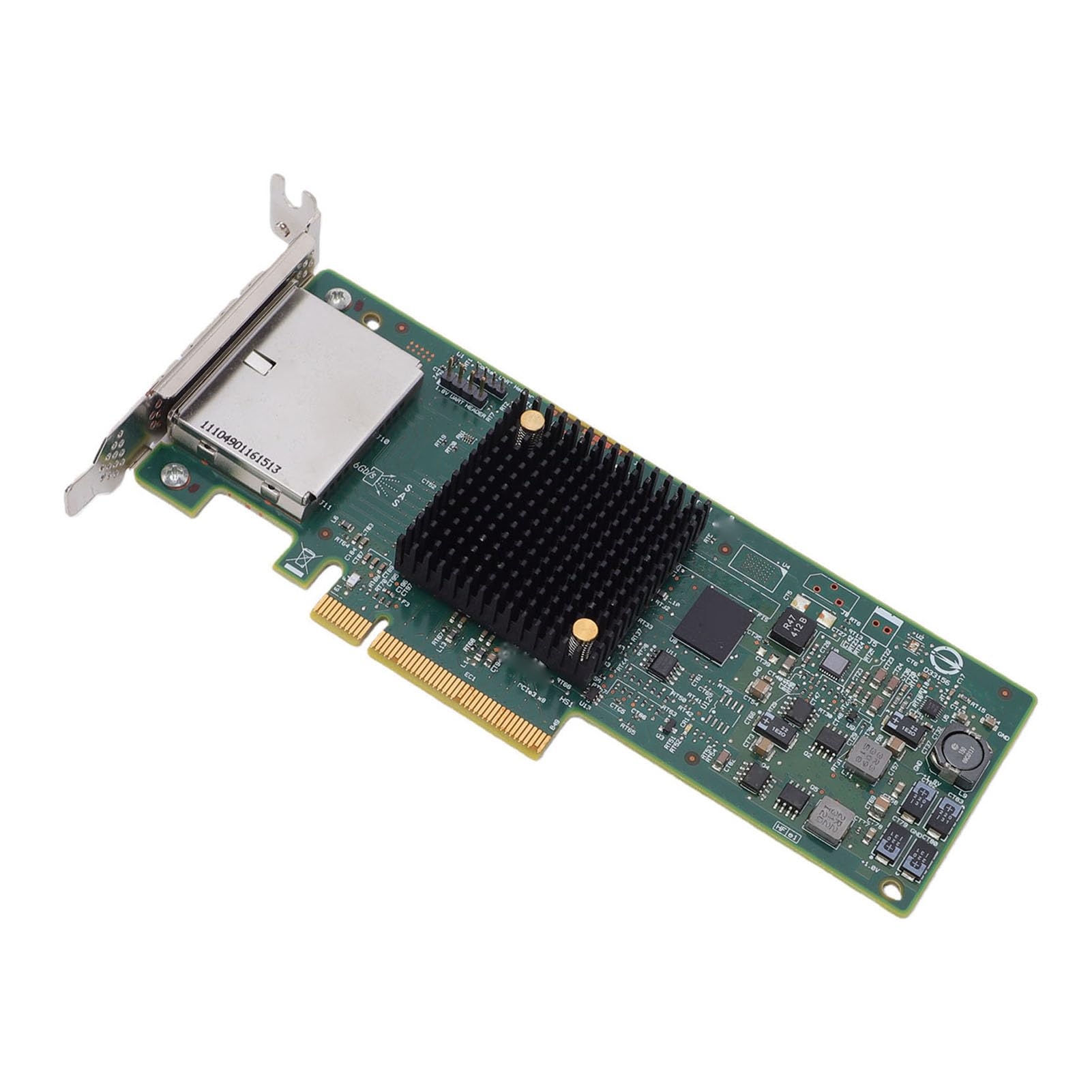 Jectse Adattatore Bus Host SAS 9207-8e 6 Gbps SAS 8 Porte Esterne PCIe 3.0 X8 per Espansione Archiviazione Server