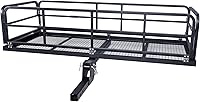 PeakPursuit 750 lbs Folding Hitch Cargo Carrier Rack - 60x26x13.8" Basket for 2" Receiver, Heavy-Duty for Camping & SUV Travel