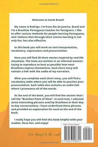 Brazilian Portuguese Short Stories (Portuguese Edition)