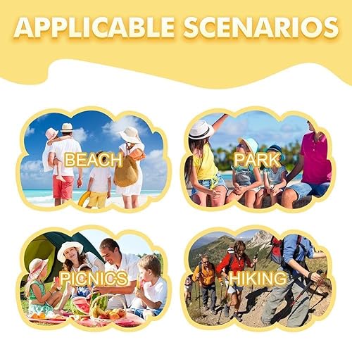 Miniatura 4 de 24 calcomanías UV para protector solar, calcomanías impermeables de detección UV, calcomanías de crema solar para volver a aplicar, recordatorio de