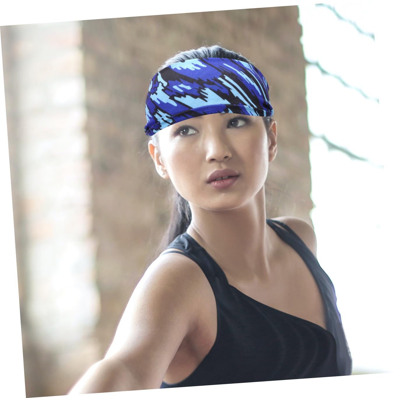 BESTonZON Sport Schweißbandana Sport Stirnbänder Modisches Yoga Stirnband Fahrrad Schweißband Haar Baumwolle Laufschweißband Gelbe Schweißbänder Schweißbänder Stirnband Damen
