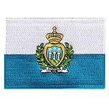Cypress Collectibles - San Marino Flag Patch - Premium Embroidered Appliqué - European Country Iron On...
