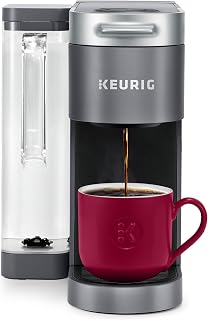 Keurig K-Supreme Single Serve K-Cup Coffee Maker with MultiStream Tech, 4 Brew Sizes, 66oz Reservoir - Gray