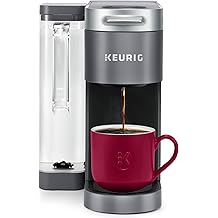 Keurig K-Supreme Single Serve K-Cup Pod Coffee Maker, MultiStream Technology, 4 Brew Sizes, 66oz Dual-Position Removable Reservoir, Gray
